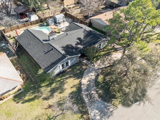 drone / aerial view