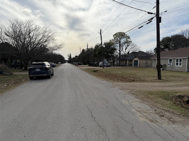 view of road