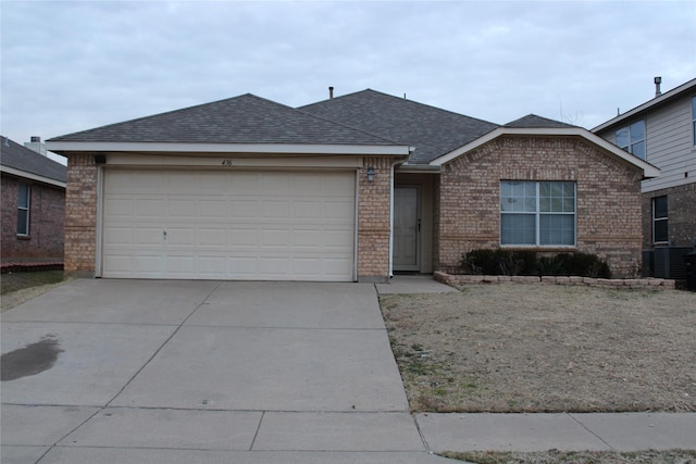 ranch-style house with a garage