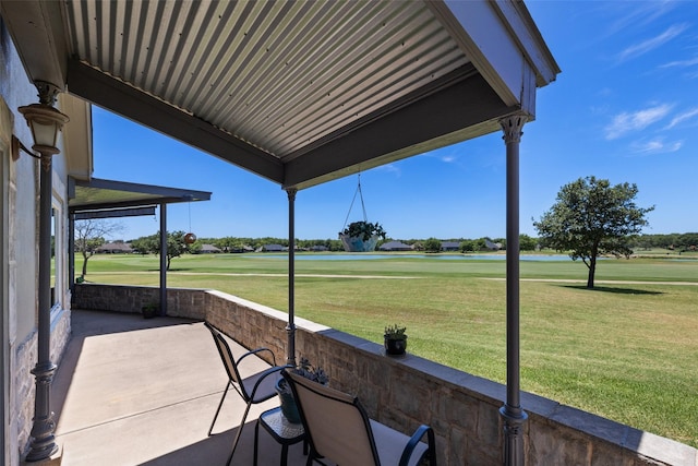 view of patio