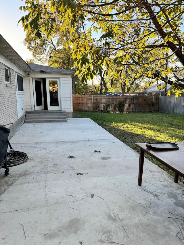 view of patio / terrace