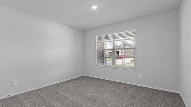 carpeted empty room with a healthy amount of sunlight