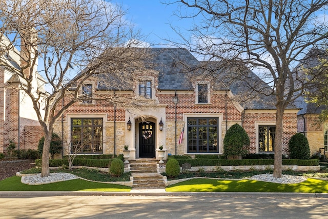 view of tudor home