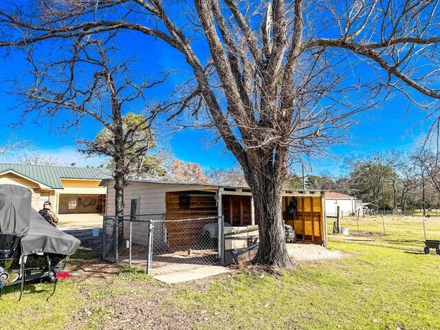 view of rear view of property