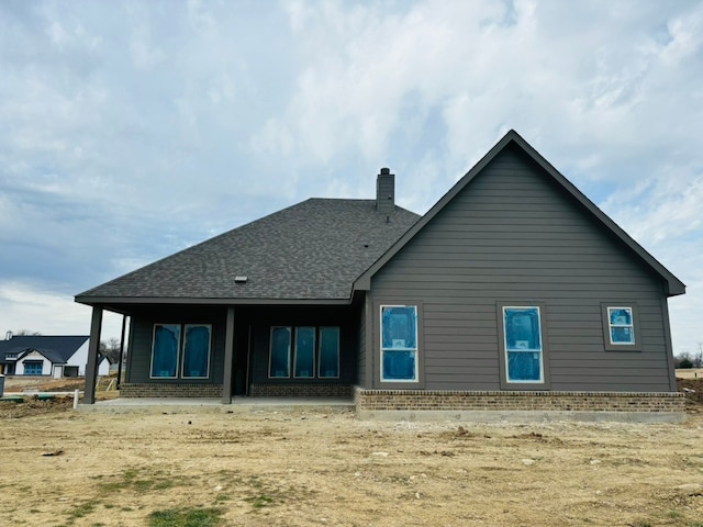 view of rear view of house