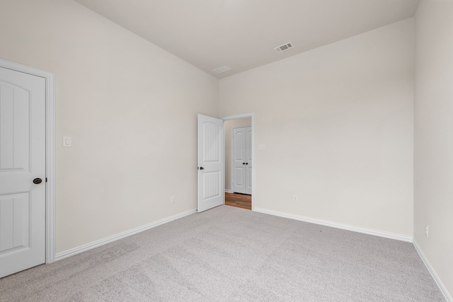 120 Roosevelt Ln, Valley View, TX 76272 - spare room featuring baseboards, visible vents, and carpet