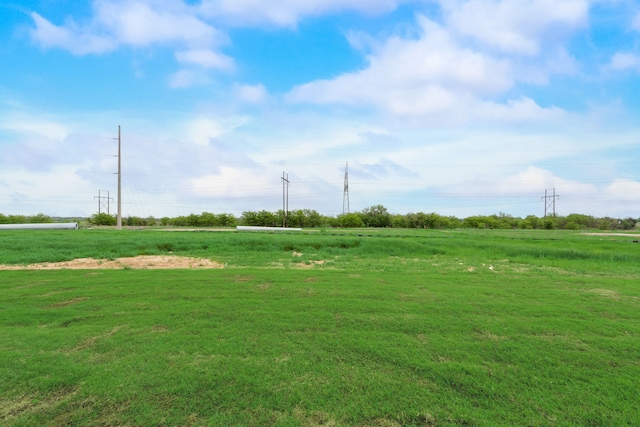 120 Roosevelt Ln, Valley View, TX 76272 - view of home's community featuring a lawn and a rural view