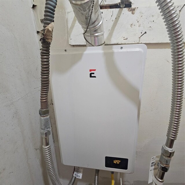 utilities featuring water heater