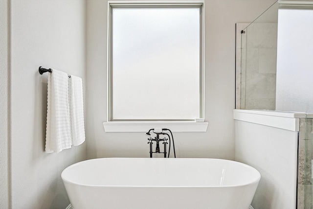 bathroom featuring a bathtub