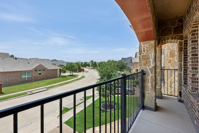 1776 Halifax St, Roanoke, TX 76262 - balcony with a residential view