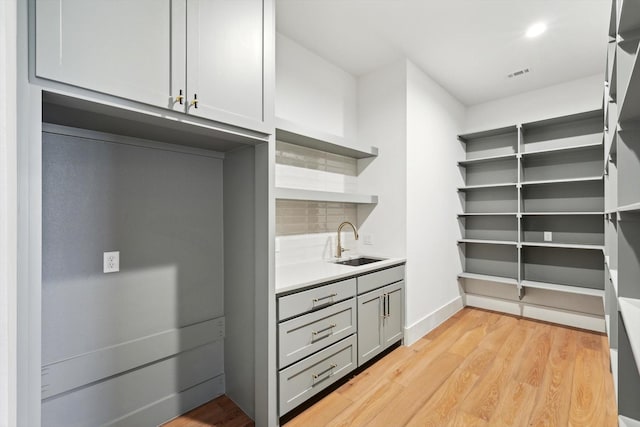 pantry with sink