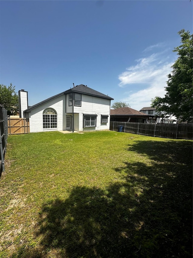 view of rear view of property