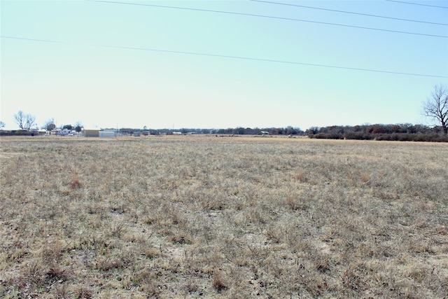 view of nature featuring a rural view