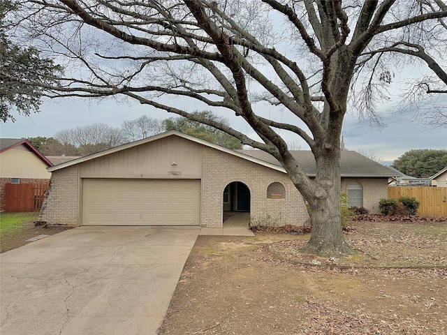 view of ranch-style house