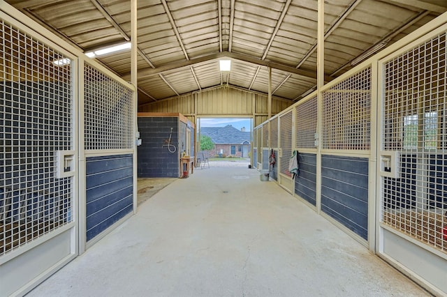 view of stable