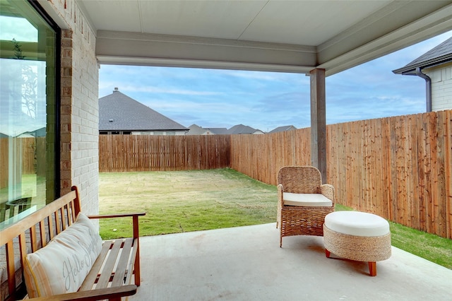 view of patio / terrace