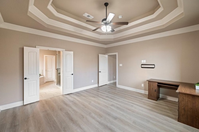 spacious closet with light wood-type flooring