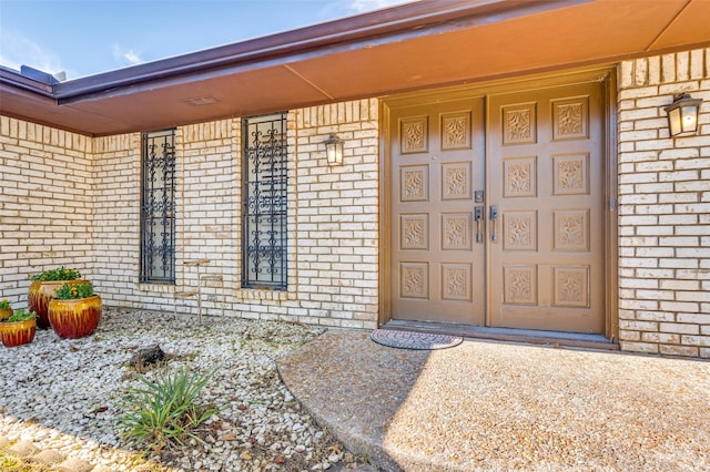 view of entrance to property