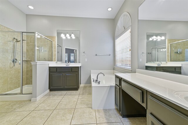 kitchen with light stone counters, decorative light fixtures, black appliances, vaulted ceiling, and backsplash