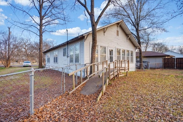 view of back of house