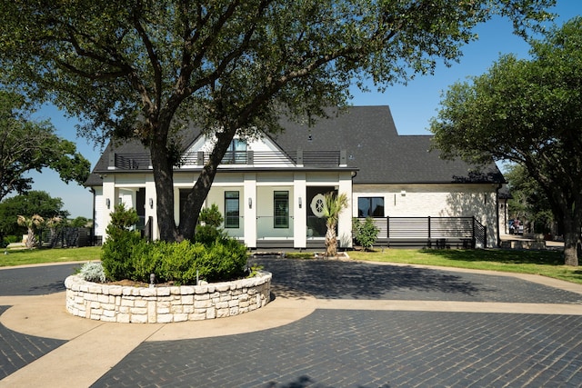 110 Quiet Hill Cir, Copper Canyon, TX 76226 - view of front of house with covered porch