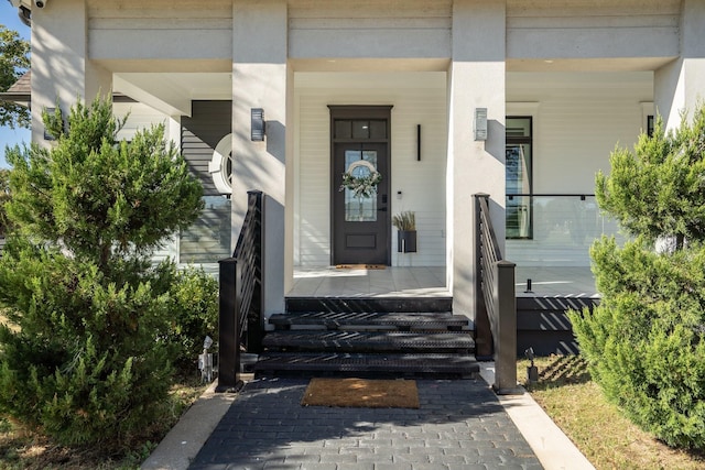 110 Quiet Hill Cir, Copper Canyon, TX 76226 - property entrance featuring a porch