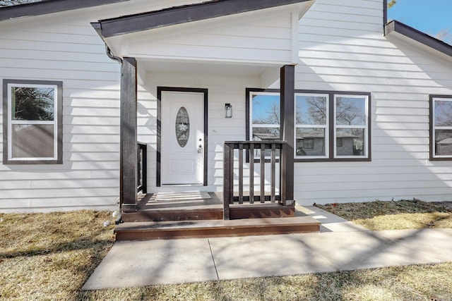 view of property entrance