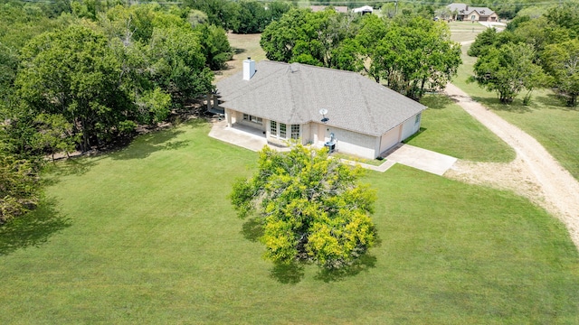 aerial view