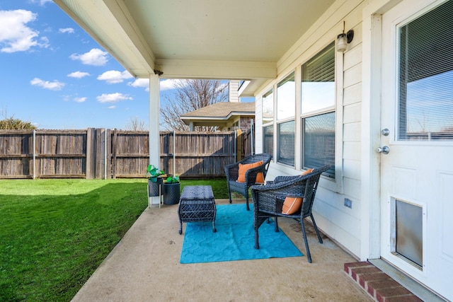 view of patio / terrace