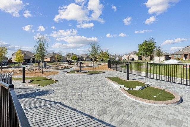 5405 Lavender Dr, Princeton, TX 75407 - view of community with a residential view and an area to practice putting