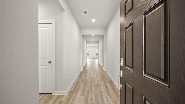 740 Vineyard Way, Forney, TX 75126 - hall with light hardwood / wood-style floors