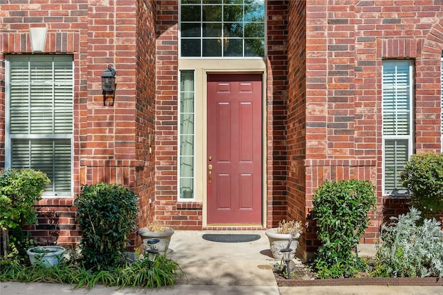 view of property entrance