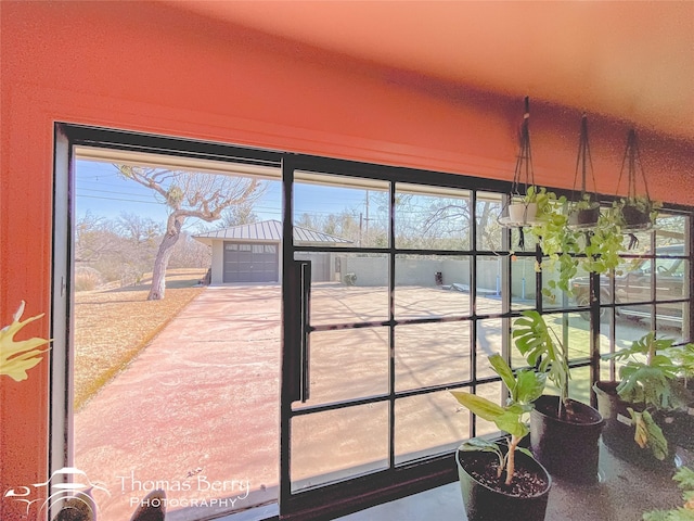 entryway with a healthy amount of sunlight