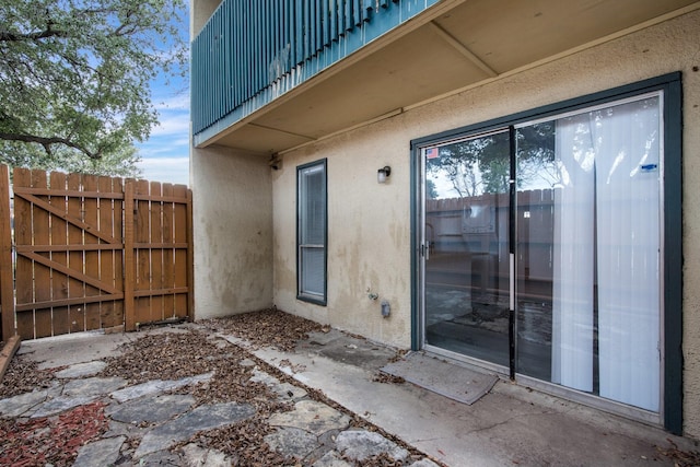 view of property entrance