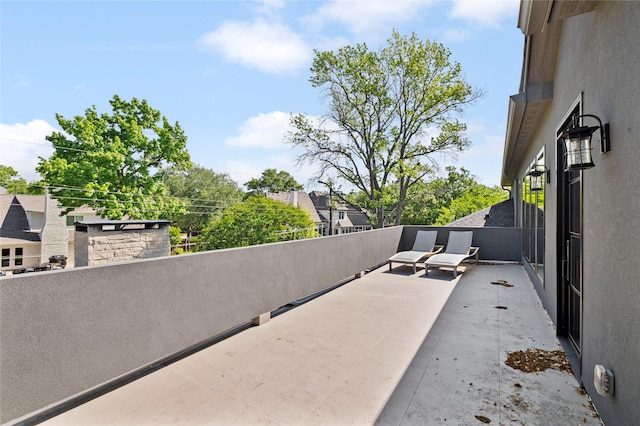 4737 Sugar Mill Rd, Dallas, TX 75244 - view of patio / terrace with a balcony