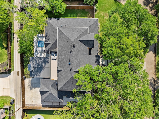 4737 Sugar Mill Rd, Dallas, TX 75244 - drone / aerial view