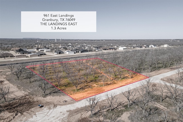 961 E Landings Dr, Granbury TX, 76049 land for sale