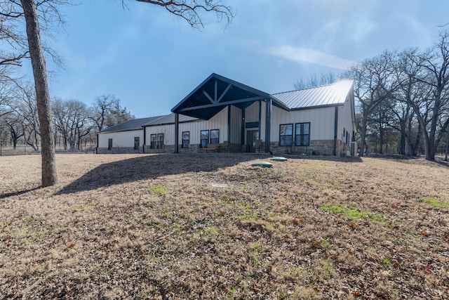 view of back of property