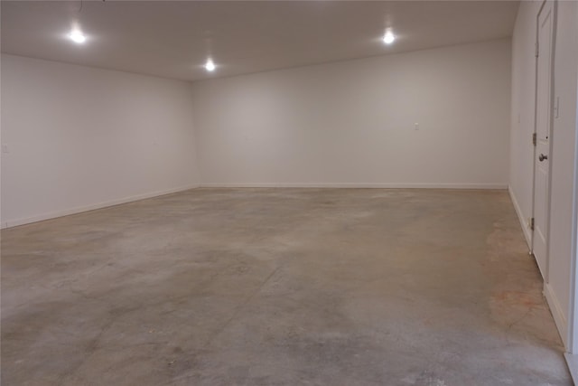 view of empty room