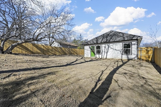 view of rear view of house