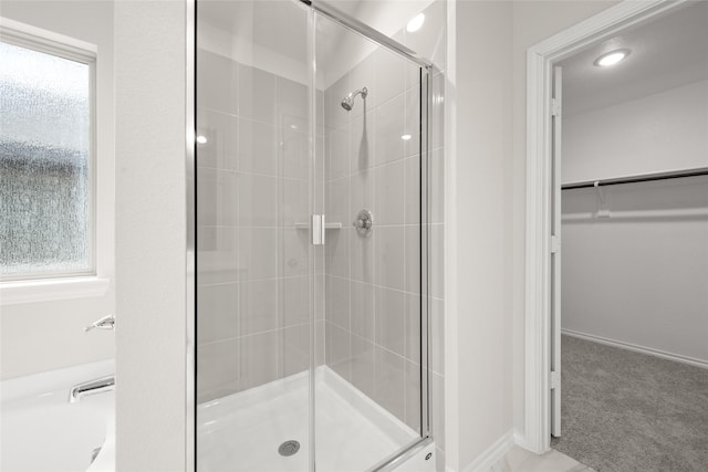 3656 N Crowley Cleburne Rd, Fort Worth, TX 76036 - bathroom featuring walk in shower