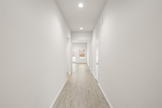 3656 N Crowley Cleburne Rd, Fort Worth, TX 76036 - hall with light hardwood / wood-style flooring