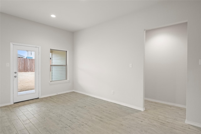 3656 N Crowley Cleburne Rd, Fort Worth, TX 76036 - empty room featuring light hardwood / wood-style flooring