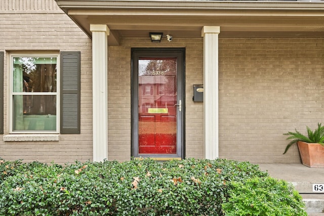 view of property entrance