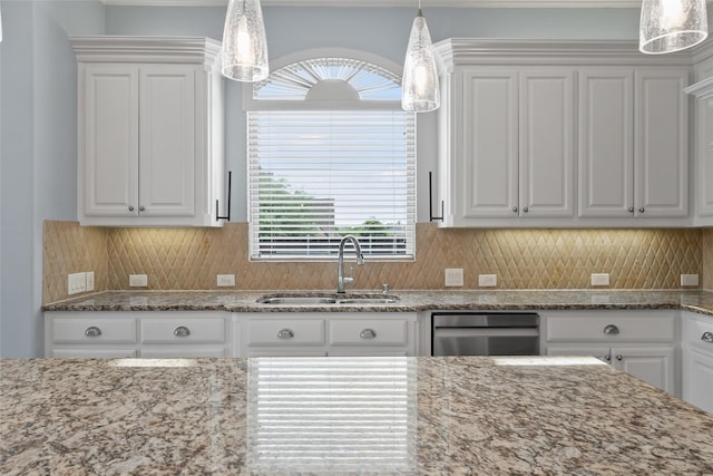 10918 Alta Vista Dr, Frisco, TX 75033 - kitchen featuring white cabinets and a sink