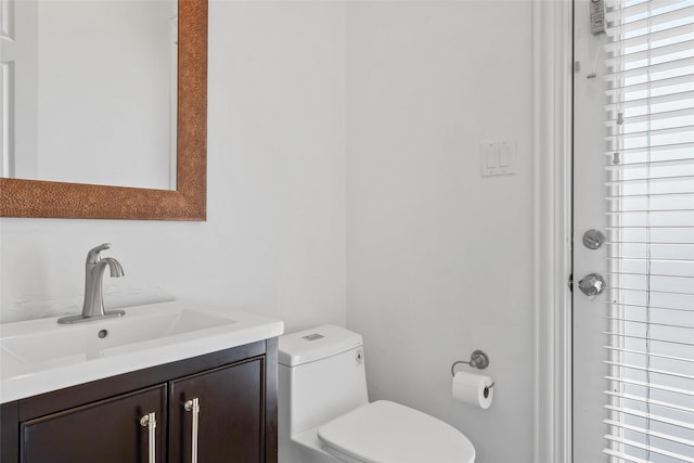 10918 Alta Vista Dr, Frisco, TX 75033 - bathroom featuring vanity and toilet