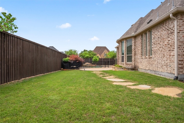 10918 Alta Vista Dr, Frisco, TX 75033 - view of yard featuring a fenced backyard