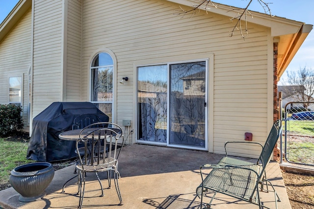 back of house featuring a patio