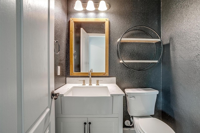 300 Ben Thomas St, Burleson, TX 76028 - bathroom with a textured wall and vanity