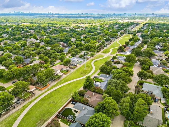 aerial view